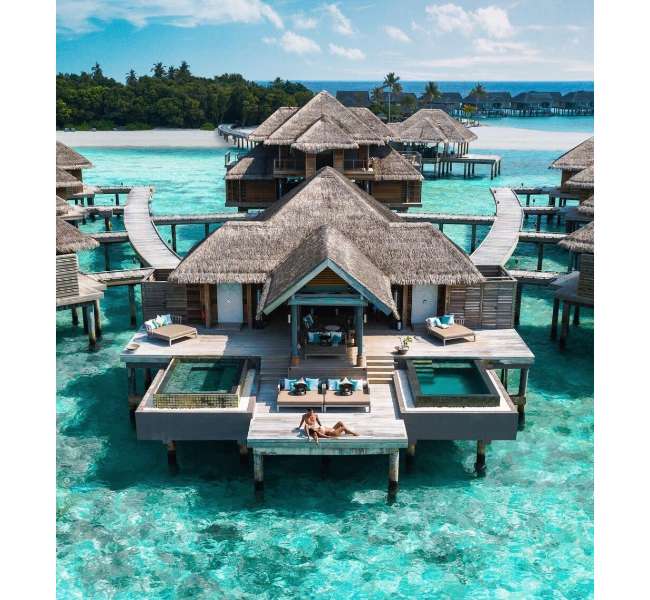 islas maldivas huts