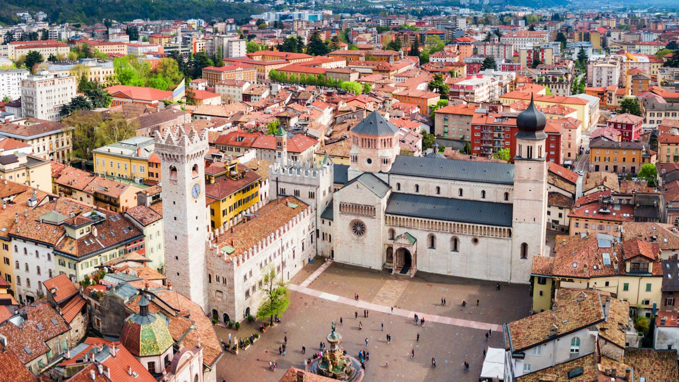 trento italy residential area