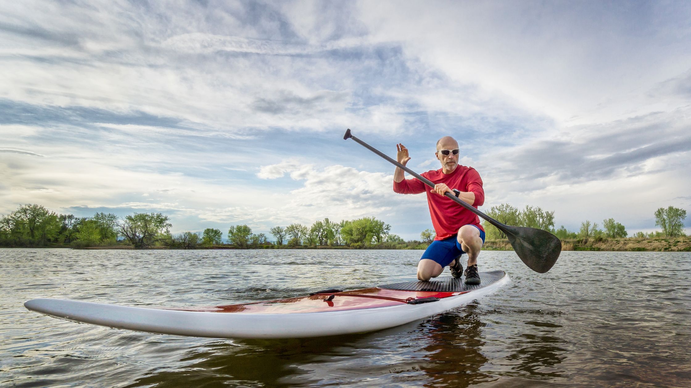 SUP on Lake Levico