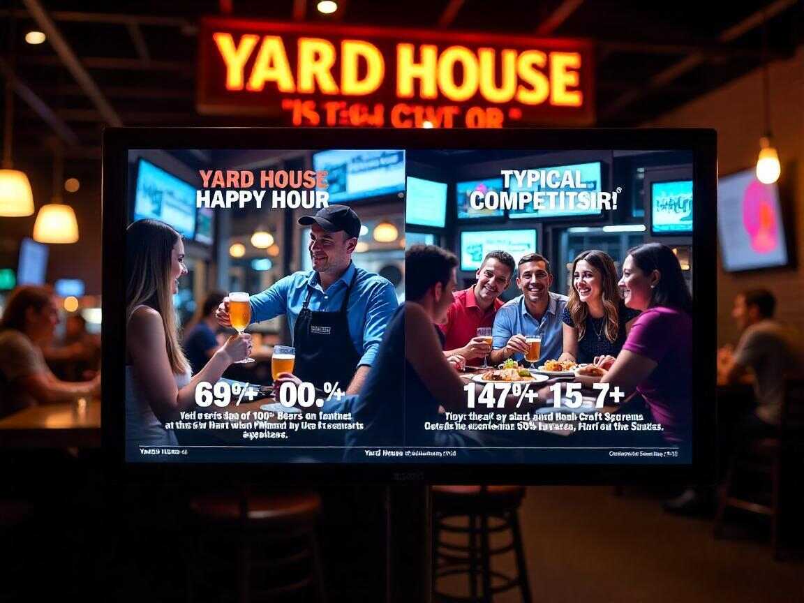 Yard House Happy Hour