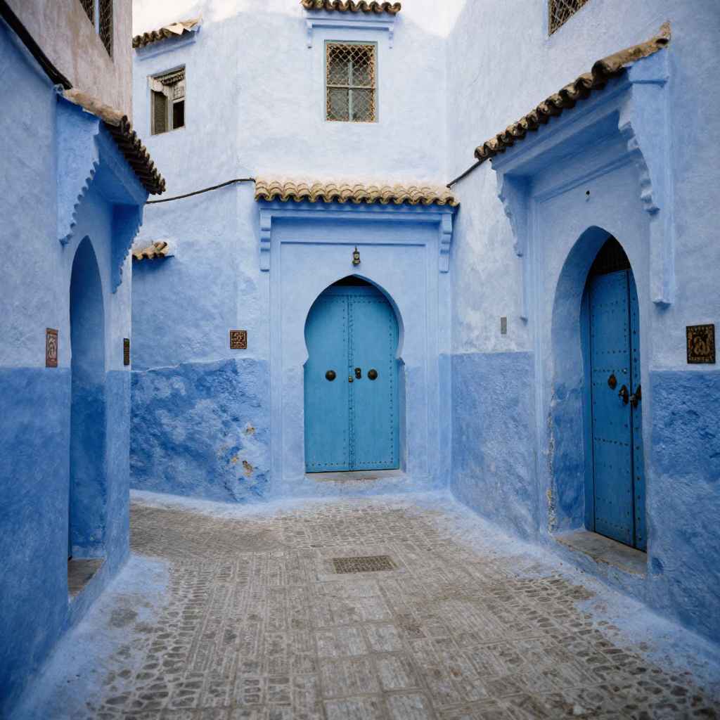 blue city morocco