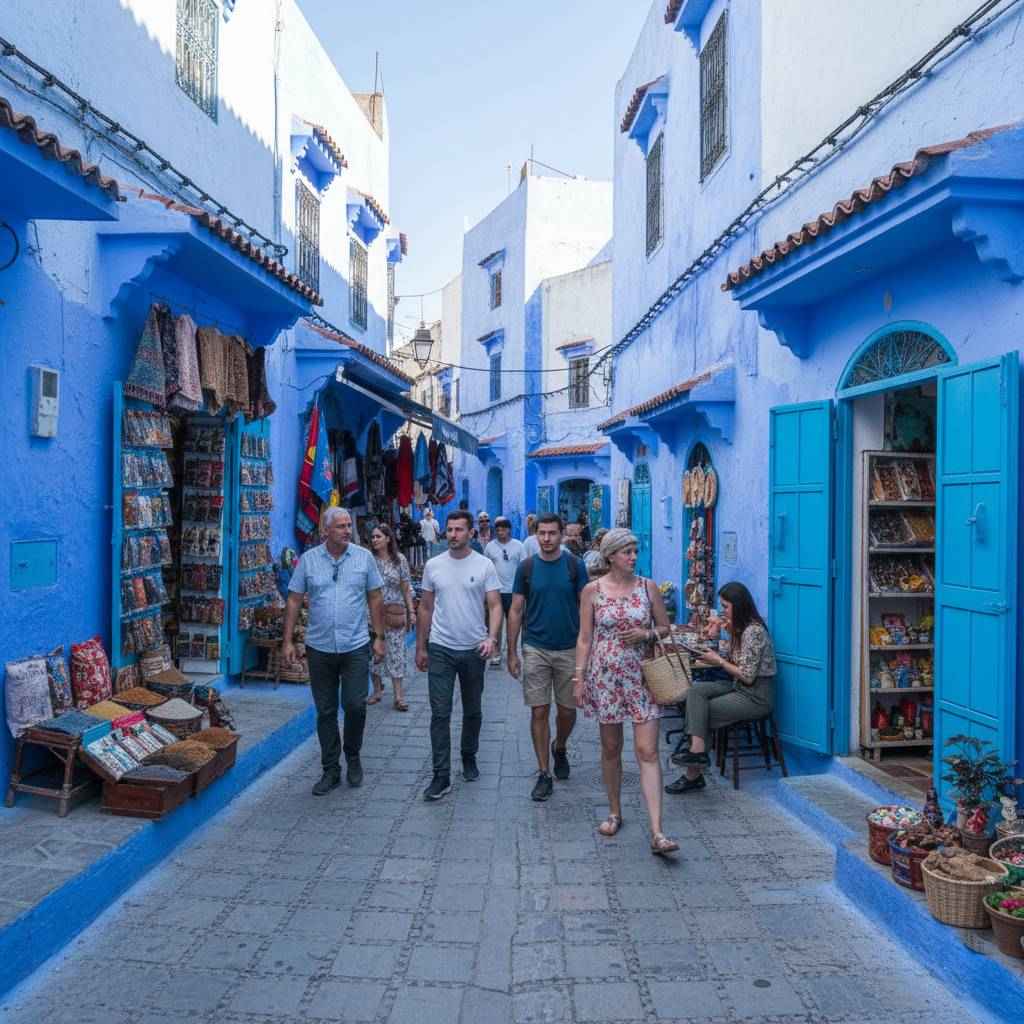 blue city morocco