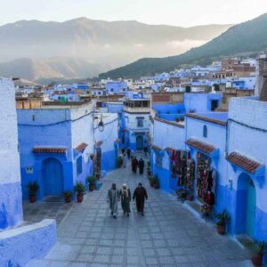blue city morocco
