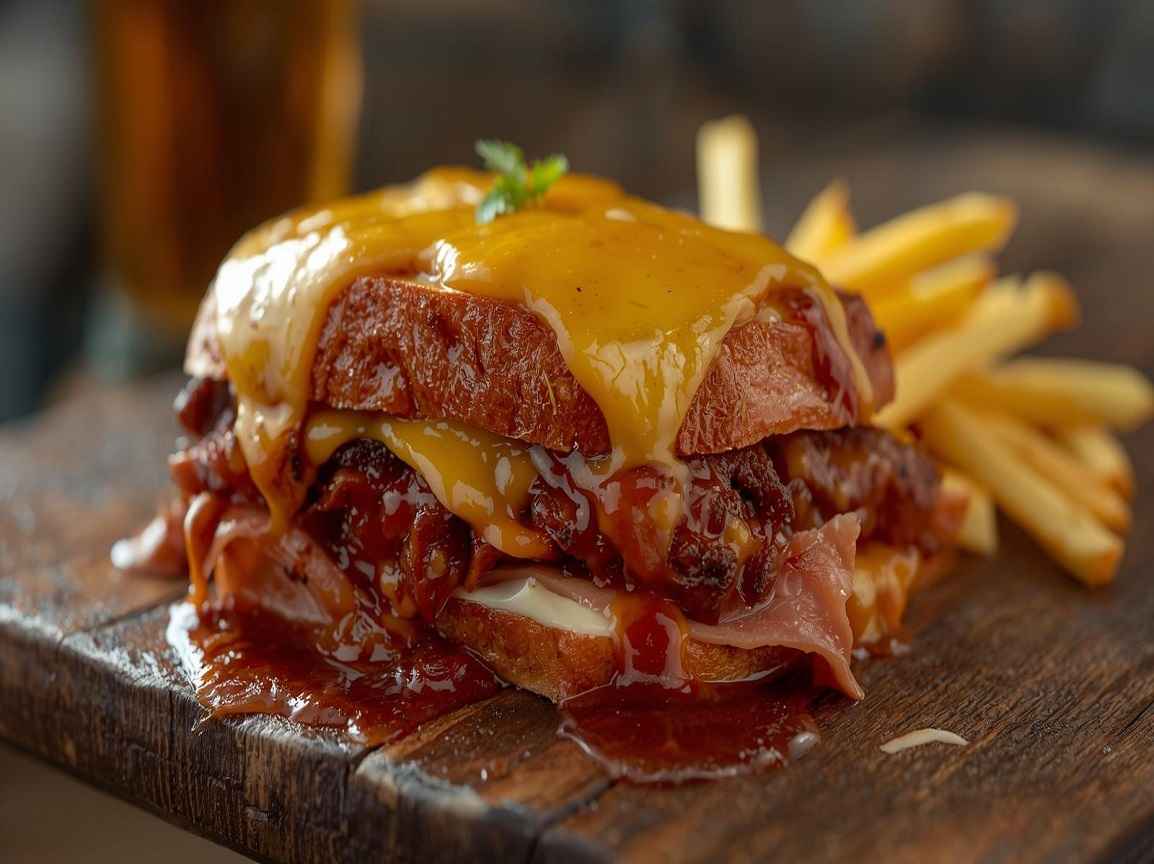 Francesinha sandwich
