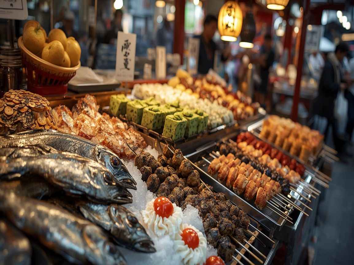 Nishiki Market in Kyoto