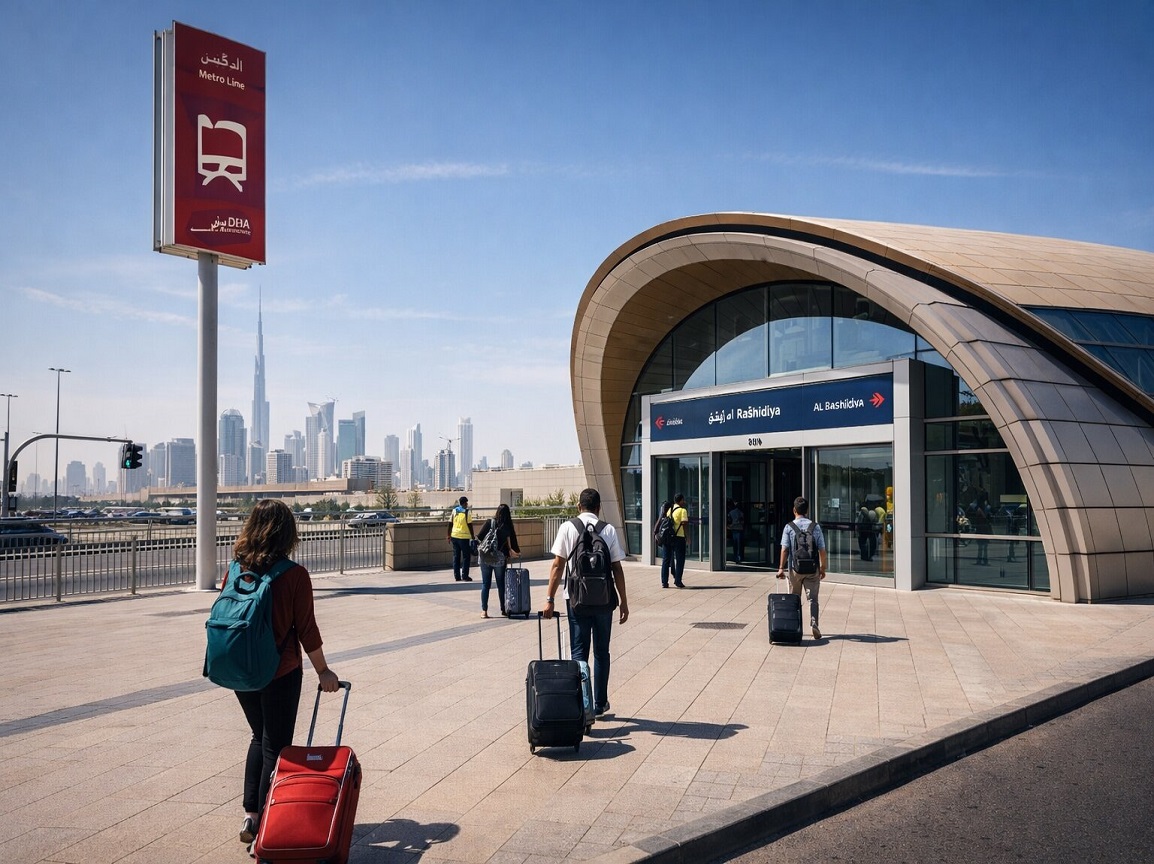 metro station Al Rashidiya