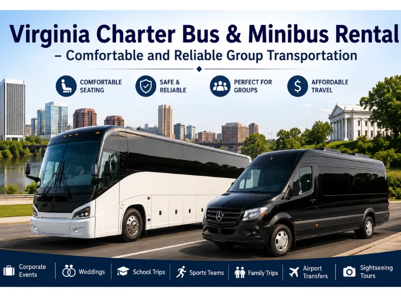 Virginia Charter Bus & Minibus Rental