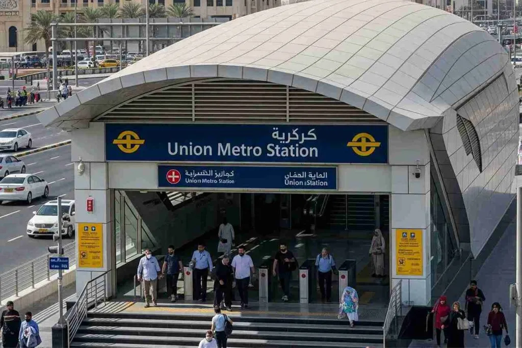 Union Metro Bus Station Dubai