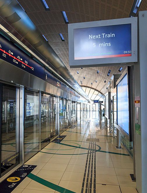 Creek Metro Station Dubai